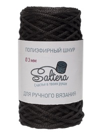 шнур Saltera черный (02) 100 метров